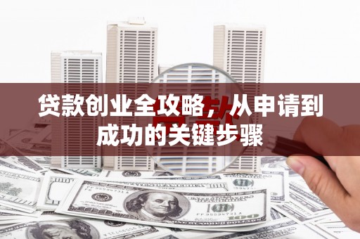 那曲贷款创业全攻略，从申请到成功的关键步骤