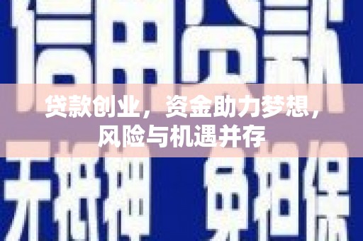 那曲贷款创业，资金助力梦想，风险与机遇并存