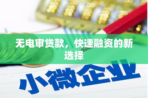 那曲无电审贷款，快速融资的新选择