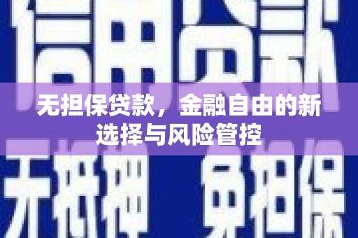 那曲无担保贷款，金融自由的新选择与风险管控