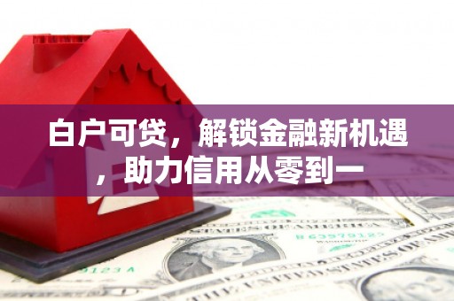 那曲白户可贷，解锁金融新机遇，助力信用从零到一
