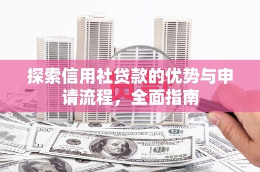 那曲探索信用社贷款的优势与申请流程，全面指南