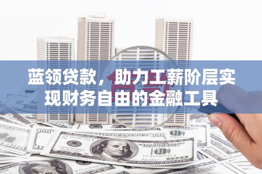 那曲蓝领贷款，助力工薪阶层实现财务自由的金融工具