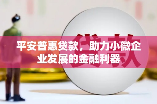 那曲平安普惠贷款，助力小微企业发展的金融利器