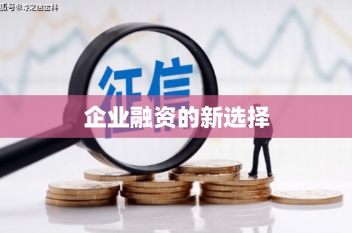 那曲企业融资的新选择