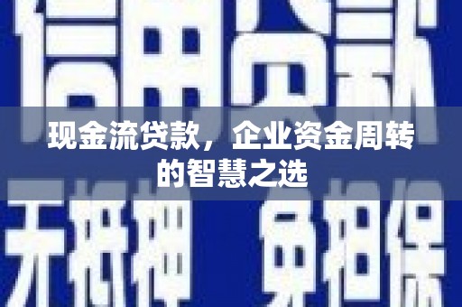 那曲现金流贷款，企业资金周转的智慧之选