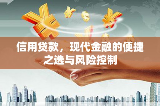 那曲信用贷款，现代金融的便捷之选与风险控制