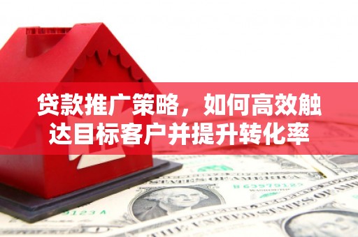 那曲贷款推广策略，如何高效触达目标客户并提升转化率