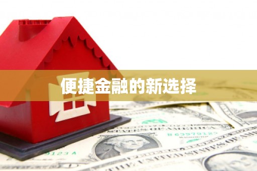 那曲便捷金融的新选择
