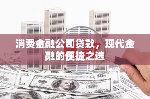 那曲消费金融公司贷款，现代金融的便捷之选