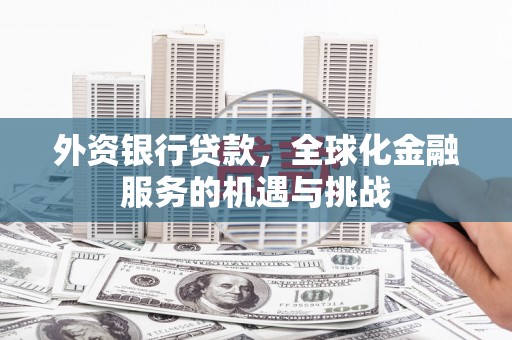那曲外资银行贷款，全球化金融服务的机遇与挑战
