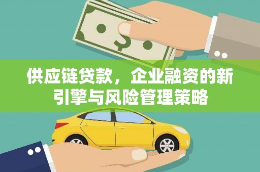 那曲供应链贷款，企业融资的新引擎与风险管理策略