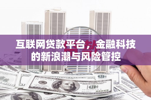 那曲互联网贷款平台，金融科技的新浪潮与风险管控