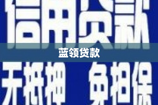 那曲蓝领贷款